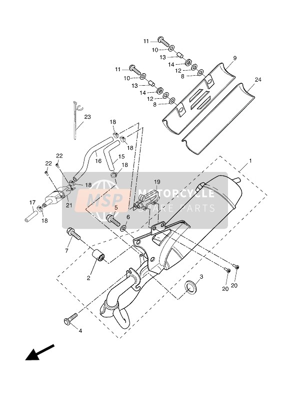 Yamaha EW50N SLIDER 2004 Cansada para un 2004 Yamaha EW50N SLIDER